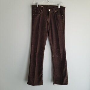 Red Engine Corduroy Scarlett Pants Size 29